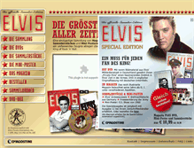 Tablet Screenshot of elvis-sammlung.de